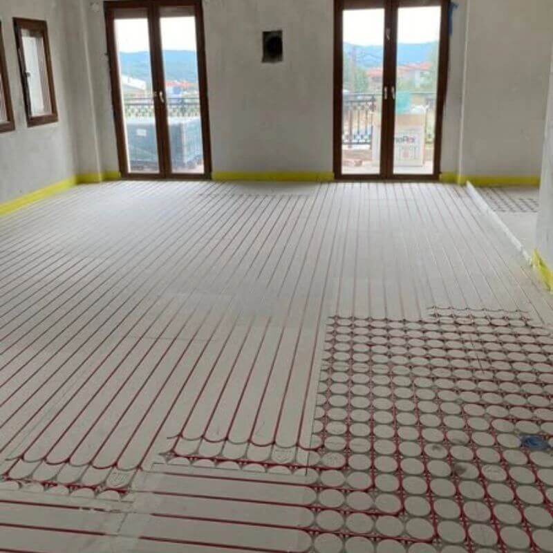 Ενδοδαπέδια Θέρμανση Ξηράς Δόμησης Eco Floor σε Κατοικία στην Αρναία Χαλκιδικής