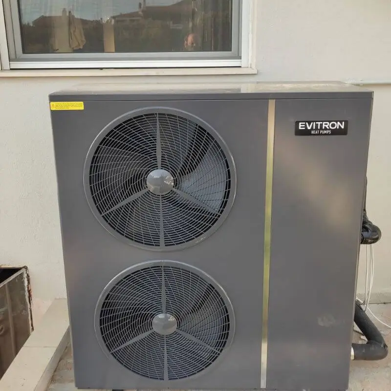 Τοποθέτηση Αντλίας Θερμότητας EVITRON 23kw σε Μονοκατοικία 140τμ στον Πολύγυρο Χαλκιδικής