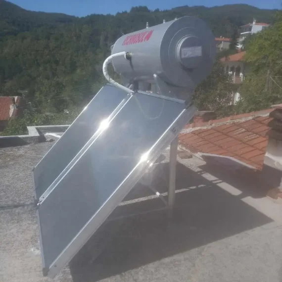 Τοποθέτηση Ηλιακού Θερμοσίφωνα TECHNOSOL 200lt